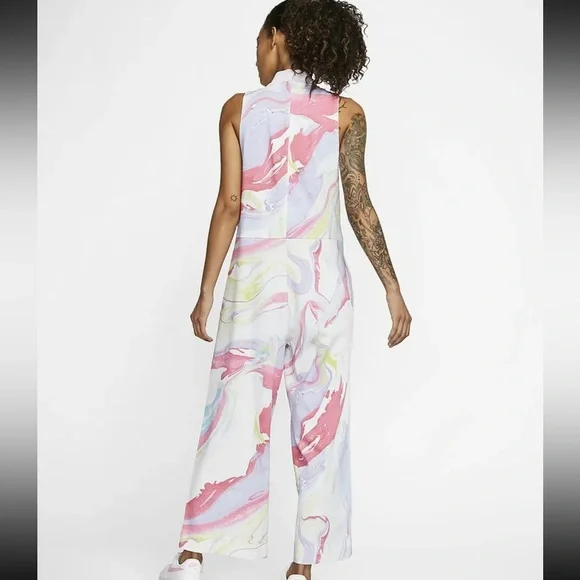 Nike Sportswear Jersey Tie Die Jumpsuit - Picture 2 of 10